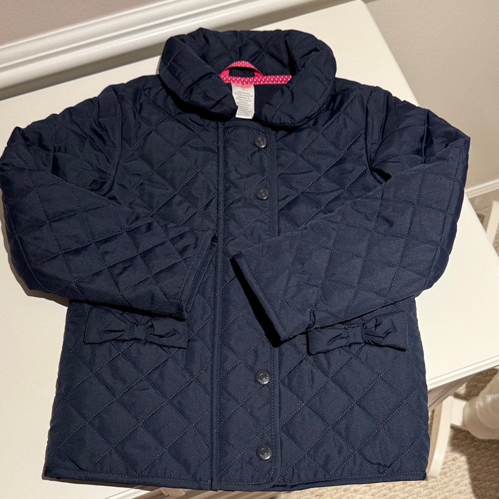 Gymboree Dark Blue Quilted Puffer Jacket